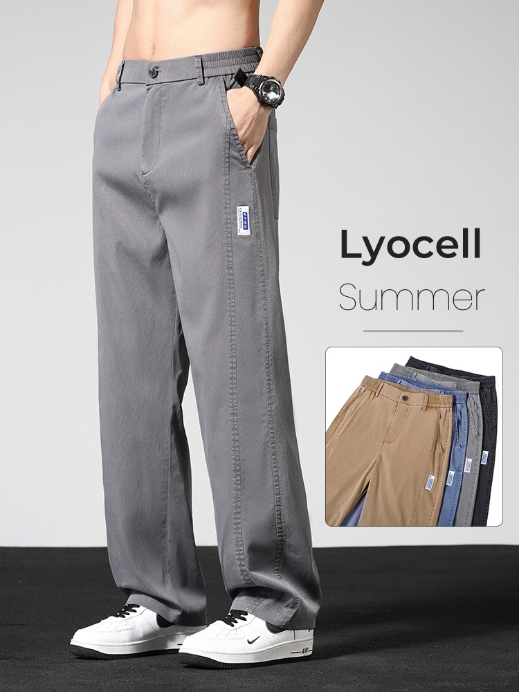 Summer Clothing Brands - 여름 얇은 캐주얼 바지 남성 스트레이트