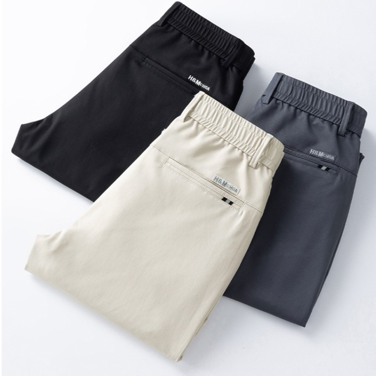 Summer Clothing Brands - 여름 얇은 남성 캐주얼 바지 트윌