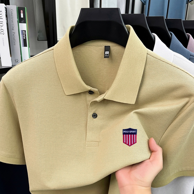 Summer Clothing Brands - 면100% 명품 브랜드 남성 여름 반팔