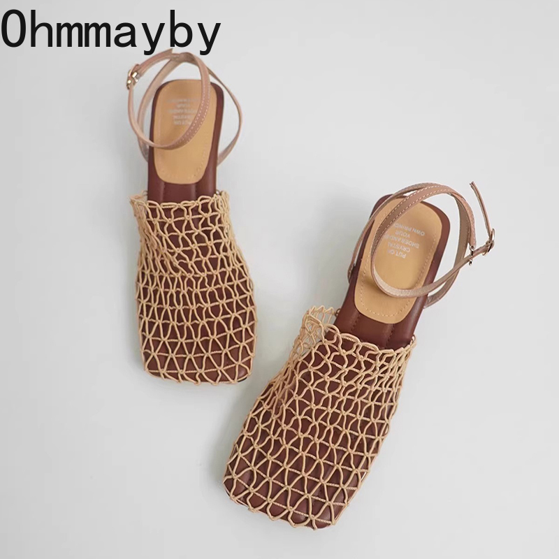 디자이너 명품 속이 빈 여성 샌들 간결한 파티 드레스  - Summer Clothing Stores 리뷰 및 가격
