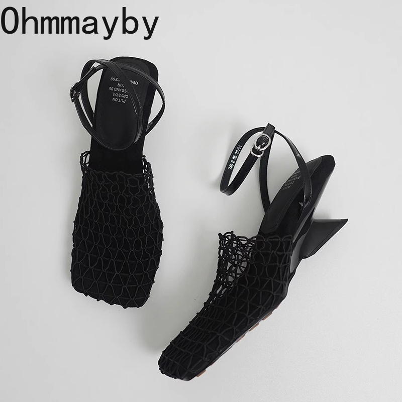 디자이너 명품 속이 빈 여성 샌들 간결한 파티 드레스  - Summer Clothing Stores 리뷰 및 가격