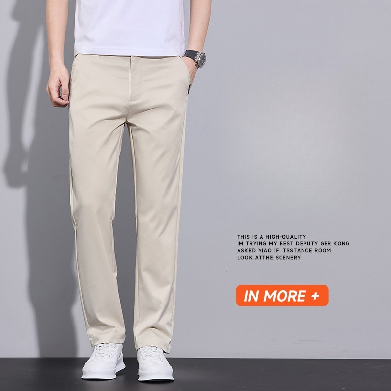 여름 얇은 남성 캐주얼 바지 트윌 원단 신축성 허리 비 - Summer Clothing Brands 리뷰 및 가격
