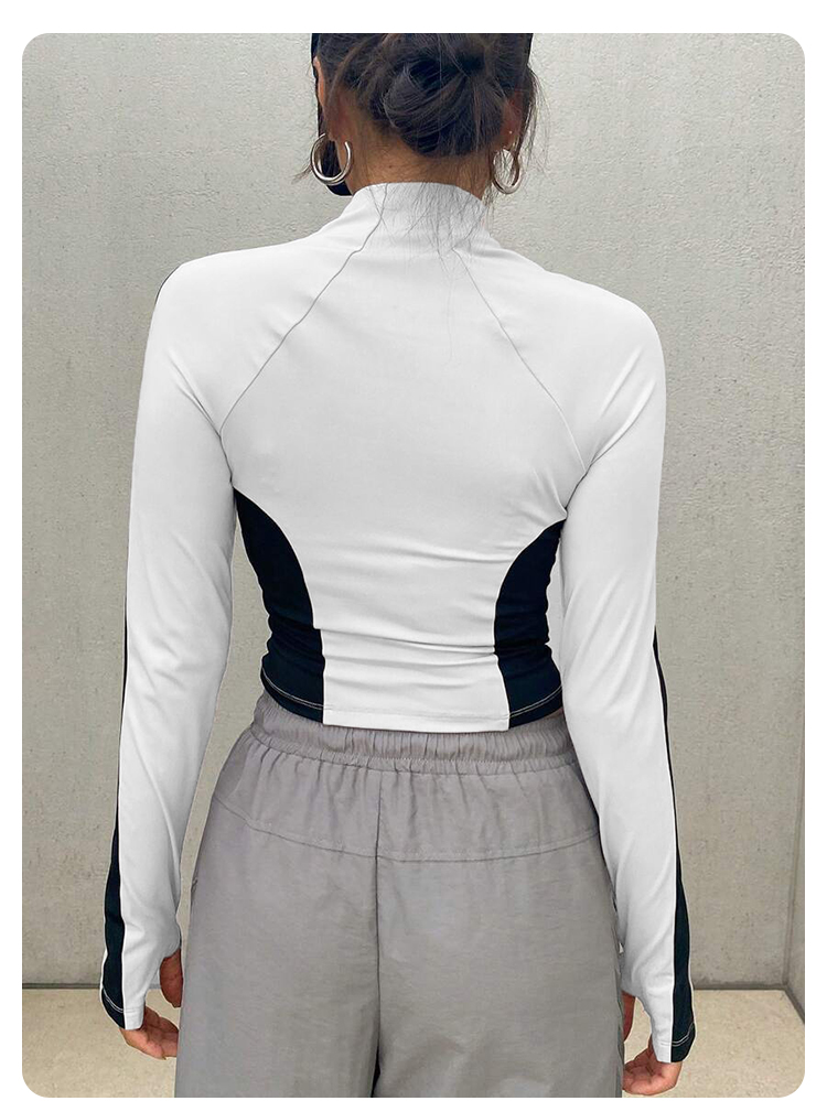 요가 의류 스탠드업 칼라 재킷 아웃도어 스포츠 긴팔 여 - Summer Clothing Stores 리뷰 및 가격